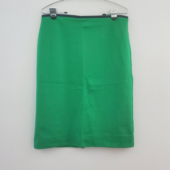 Boden Kelly Green pencil skirt size 12 petite - Picture 1 of 7